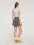 Skort met plooien