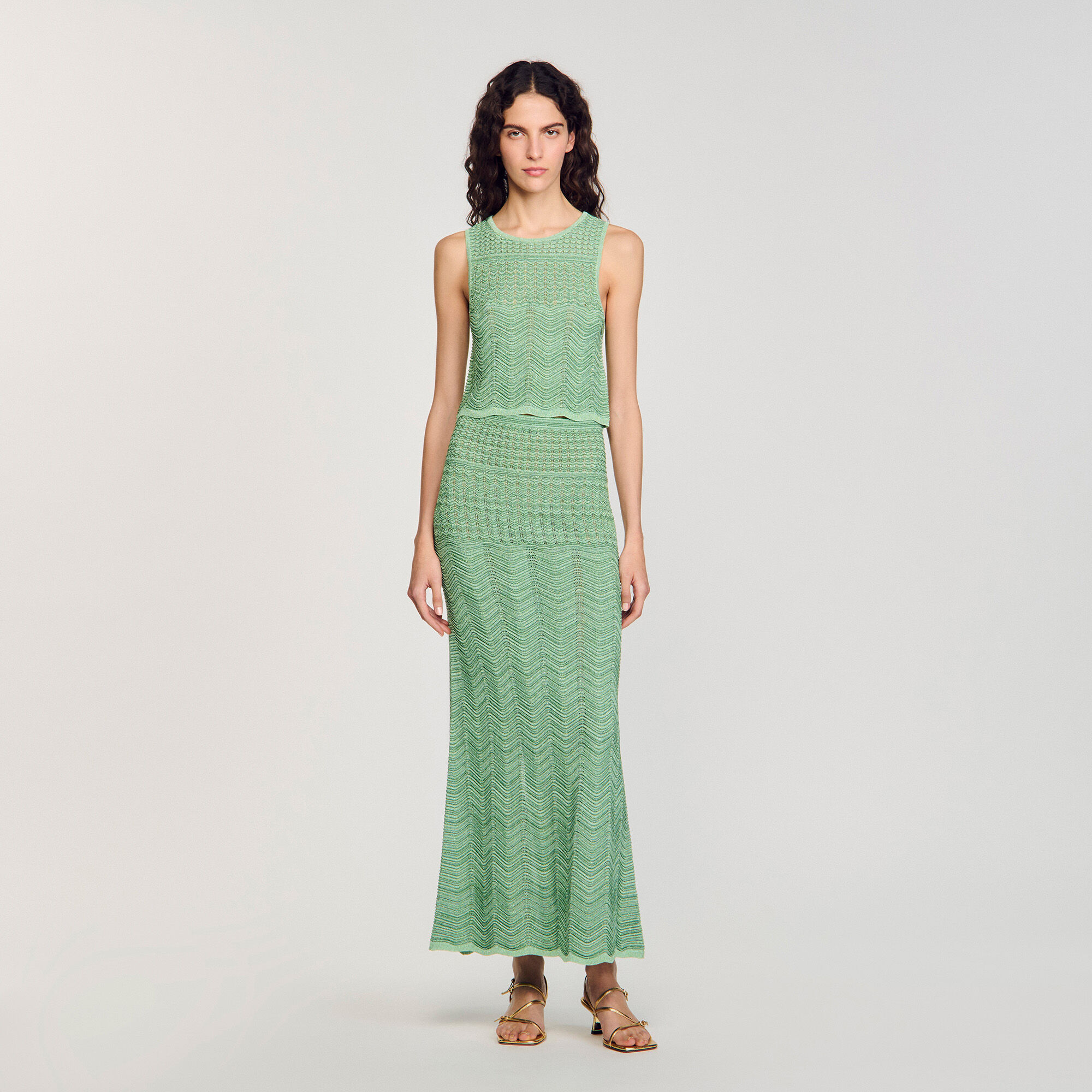 Lange rok tricot