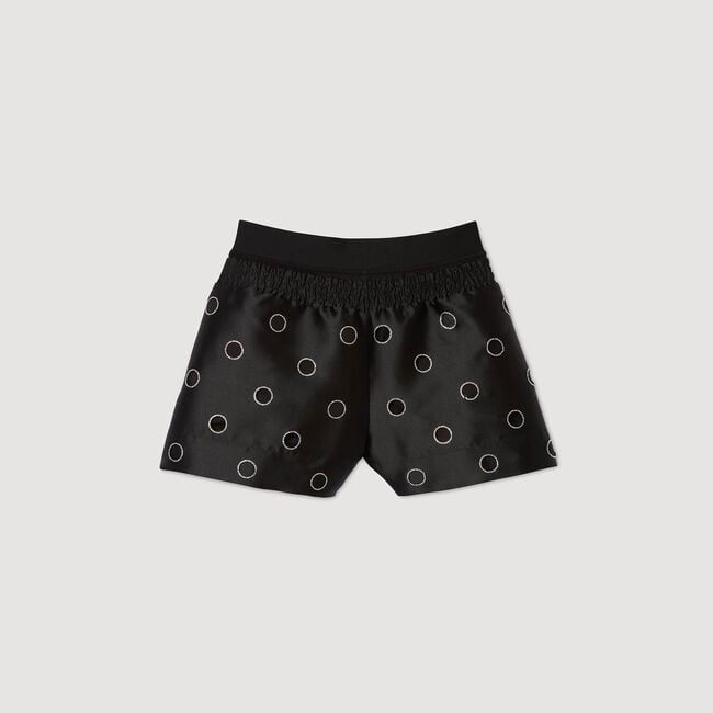 Short met stras