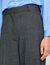 Rechte en wijde pantalon