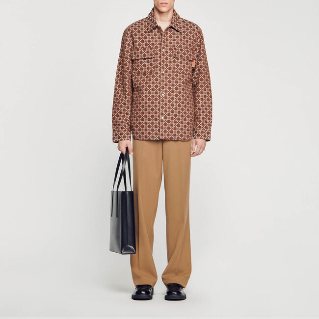 Overshirt Square Cross