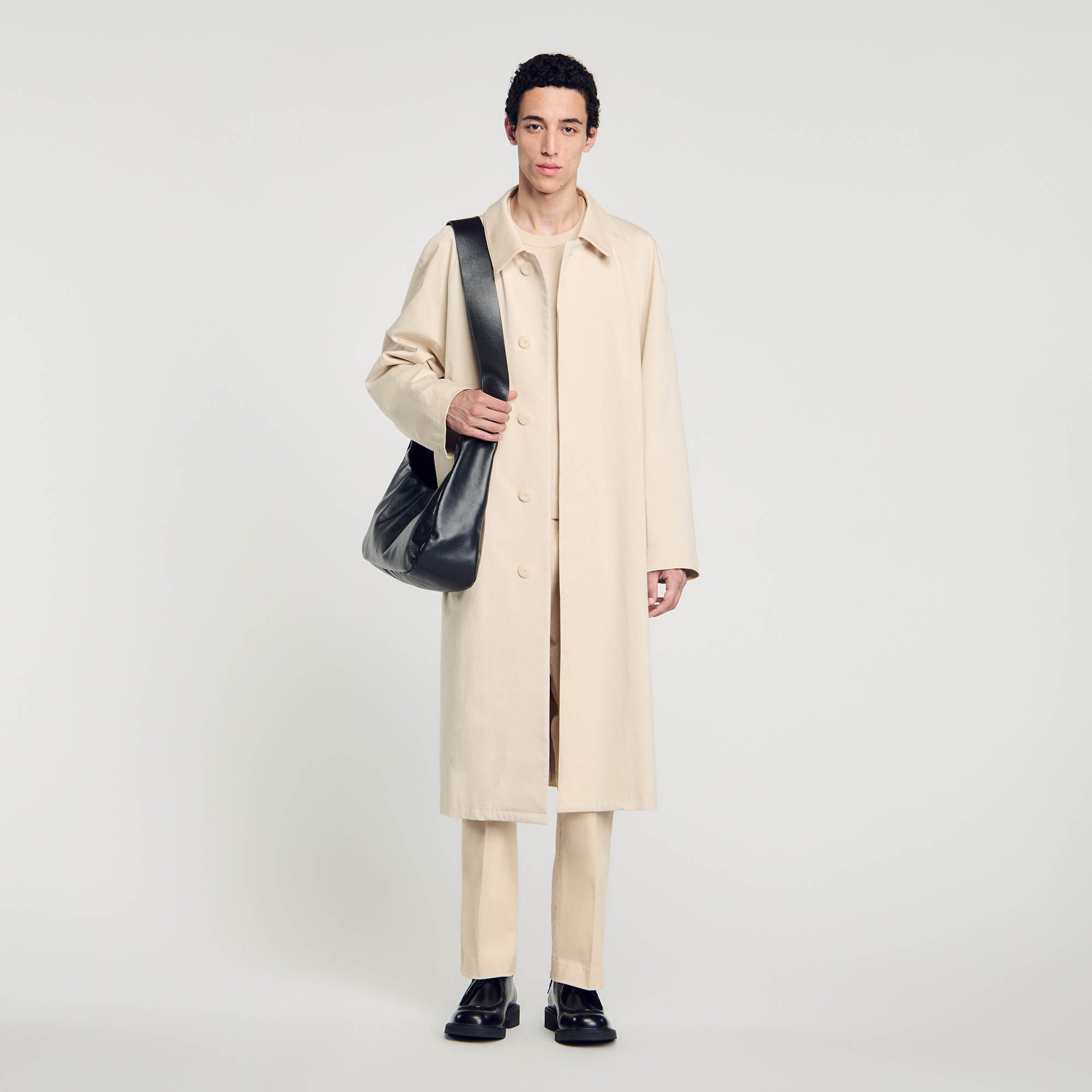 Lange trenchcoat
