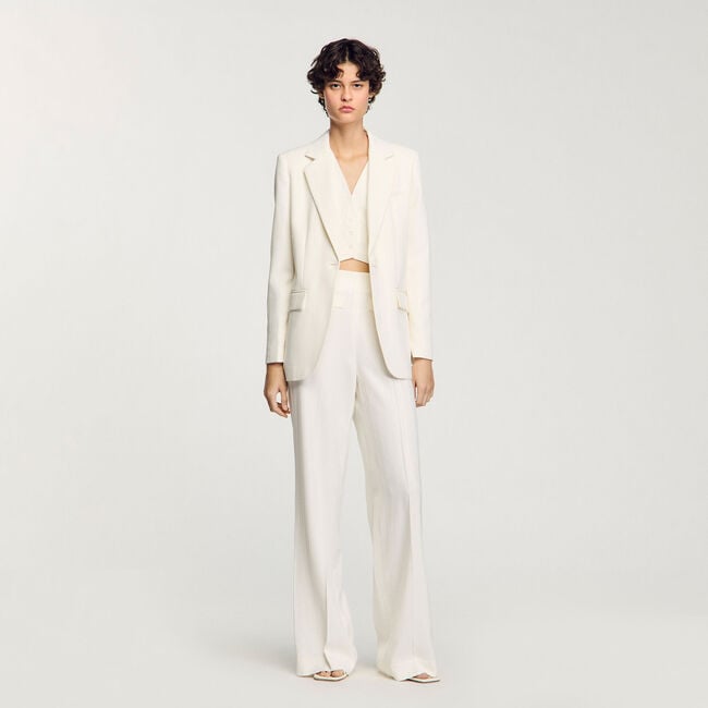 Pantalon kostuum met pailletten
