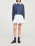 Overhemdblouse geruit met stras - Vrouw | Sandro