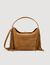 Tas bucket bag suède franjes