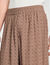 Bermuda soepel met print