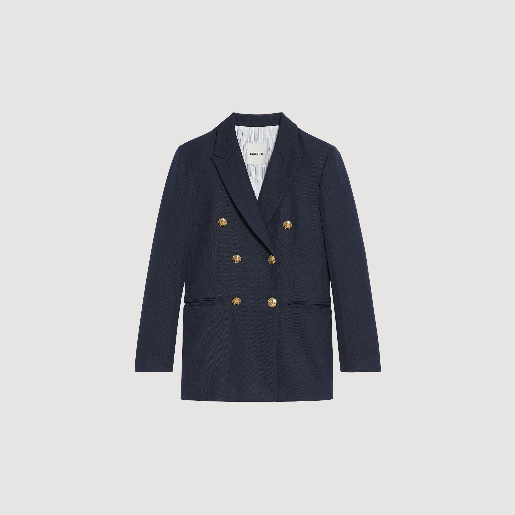 Damesblazer met dubbele knopenrij
