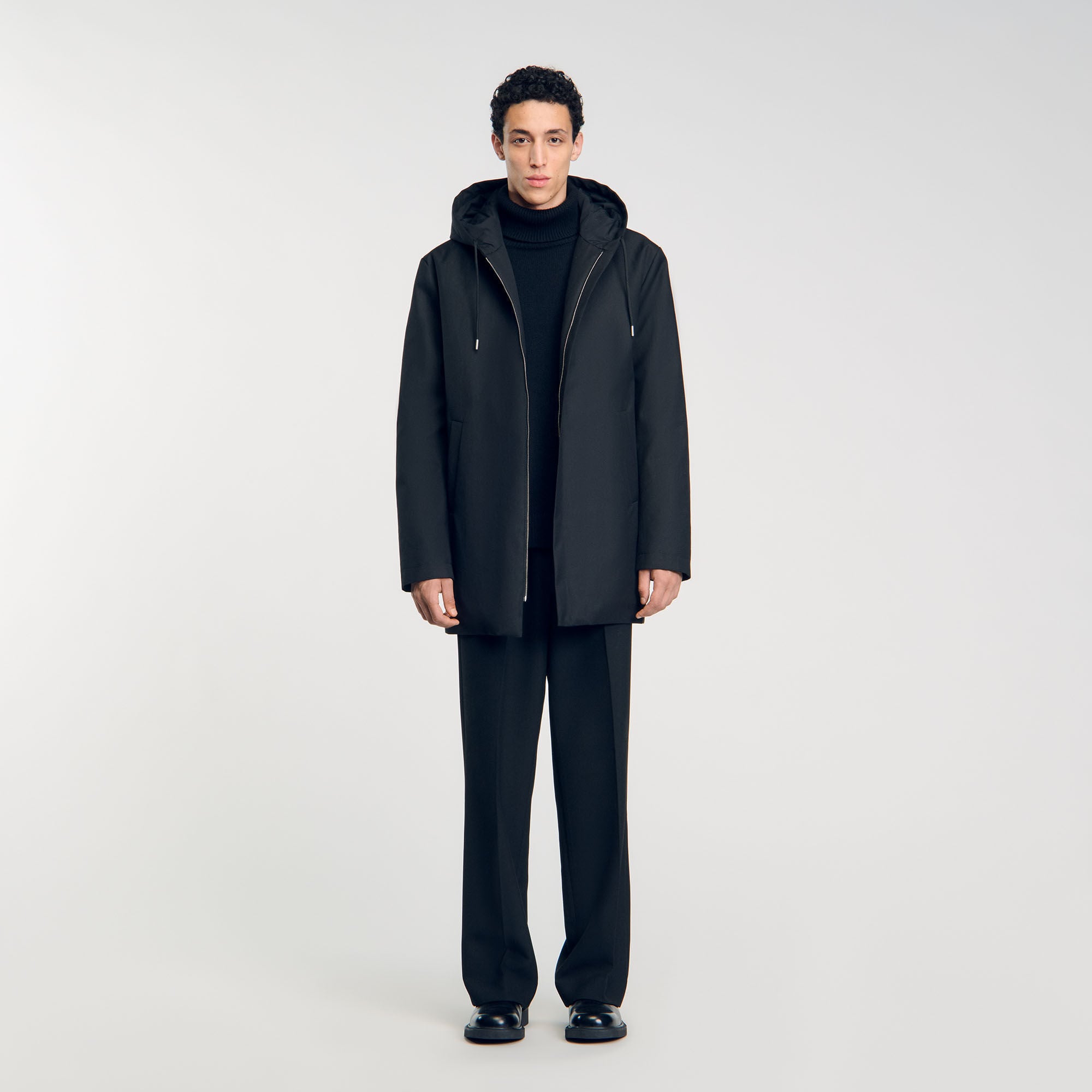 Gewatteerde parka met capuchon - Man | Sandro