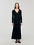 Lange jurk fantasietricot