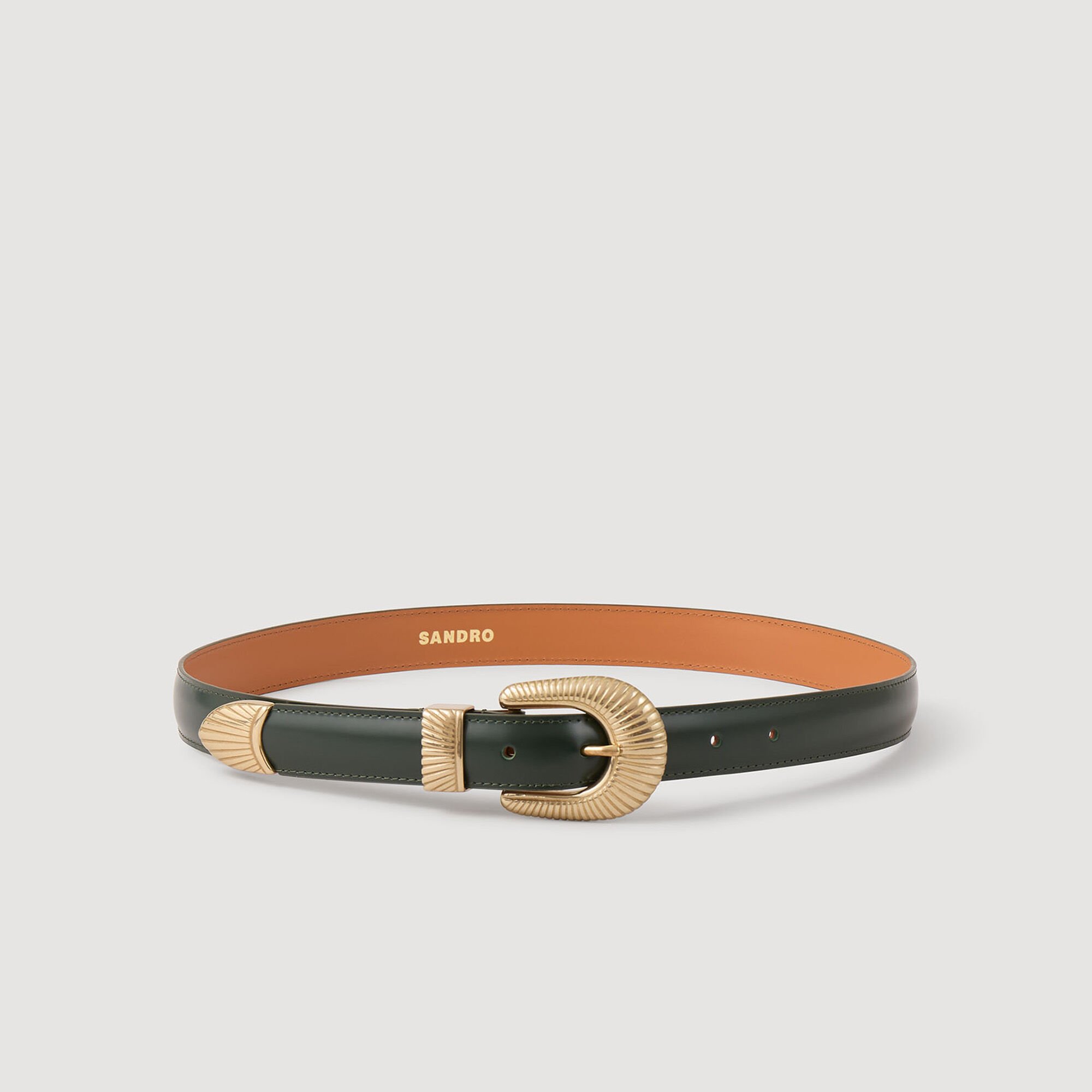 Leren riem