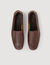 Leren mocassins