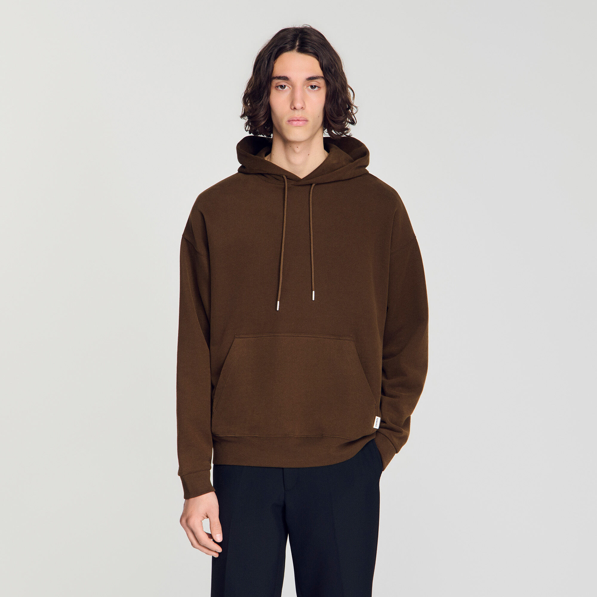 Sweatshirt oversized met capuchon