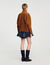 Oversized suède jack