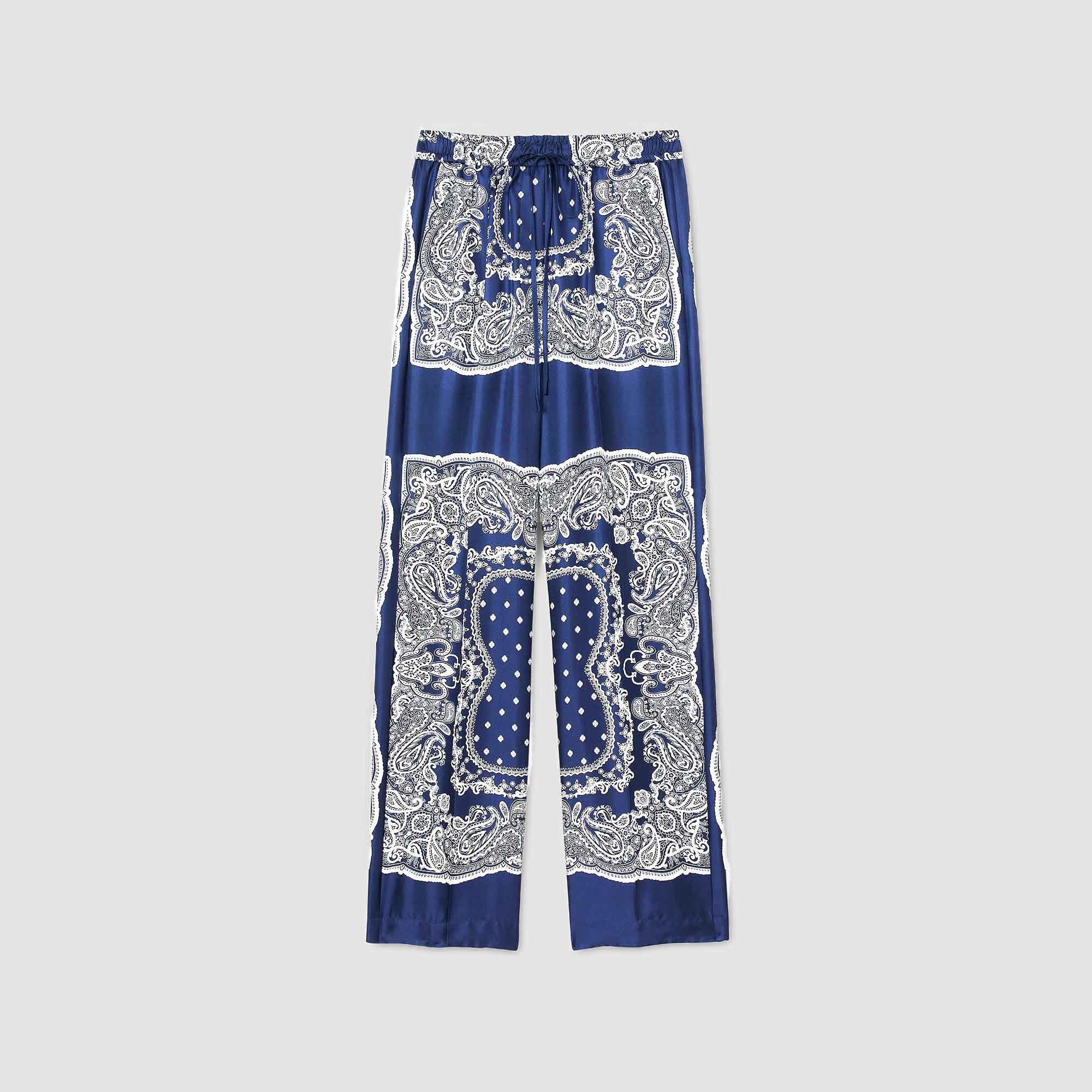 Pantalon soepel bandana print