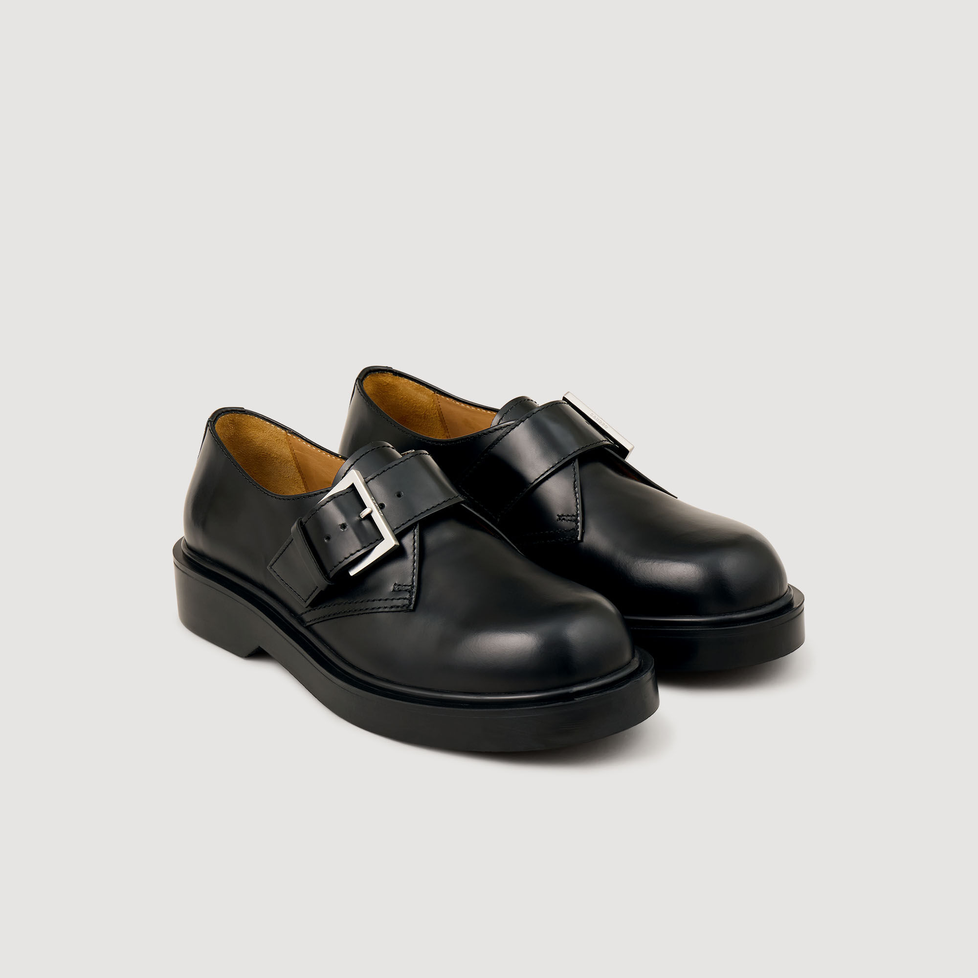 Derby schoenen lakleer