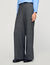 Rechte en wijde pantalon