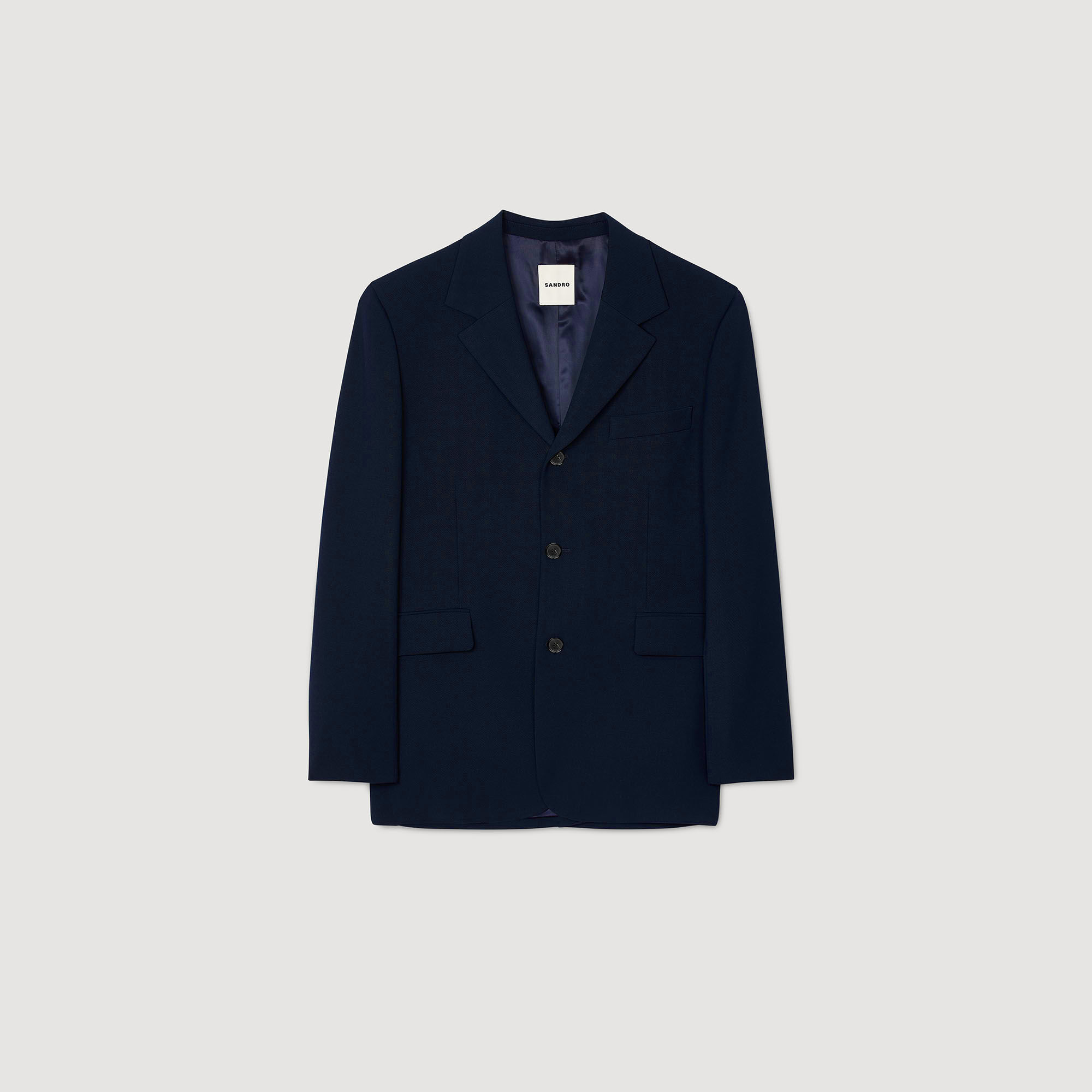Colbert kostuum oversized wol