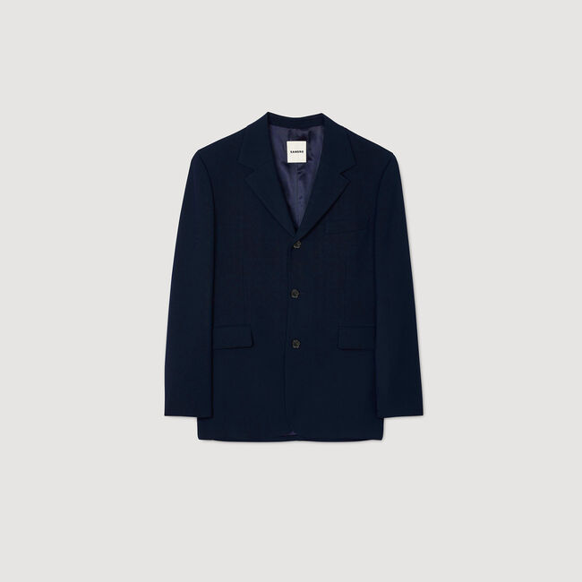 Colbert kostuum oversized wol