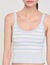 Tanktop gebreid strepen