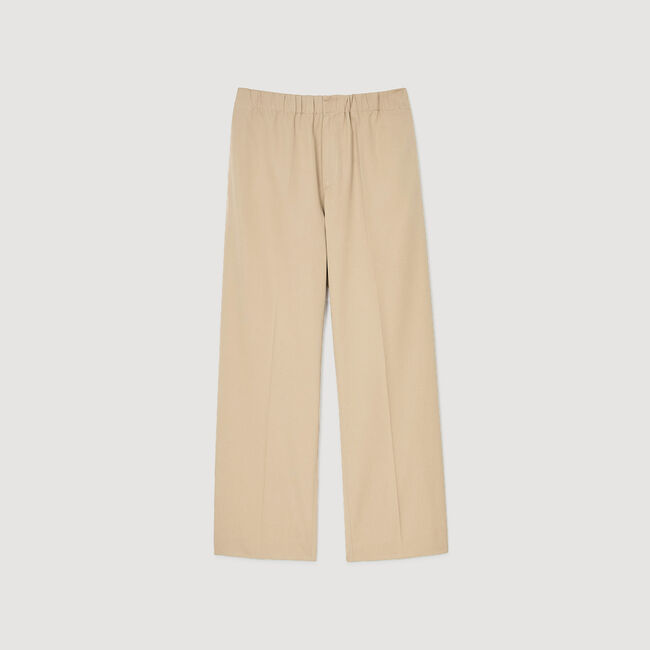 Pantalon wijdvallend