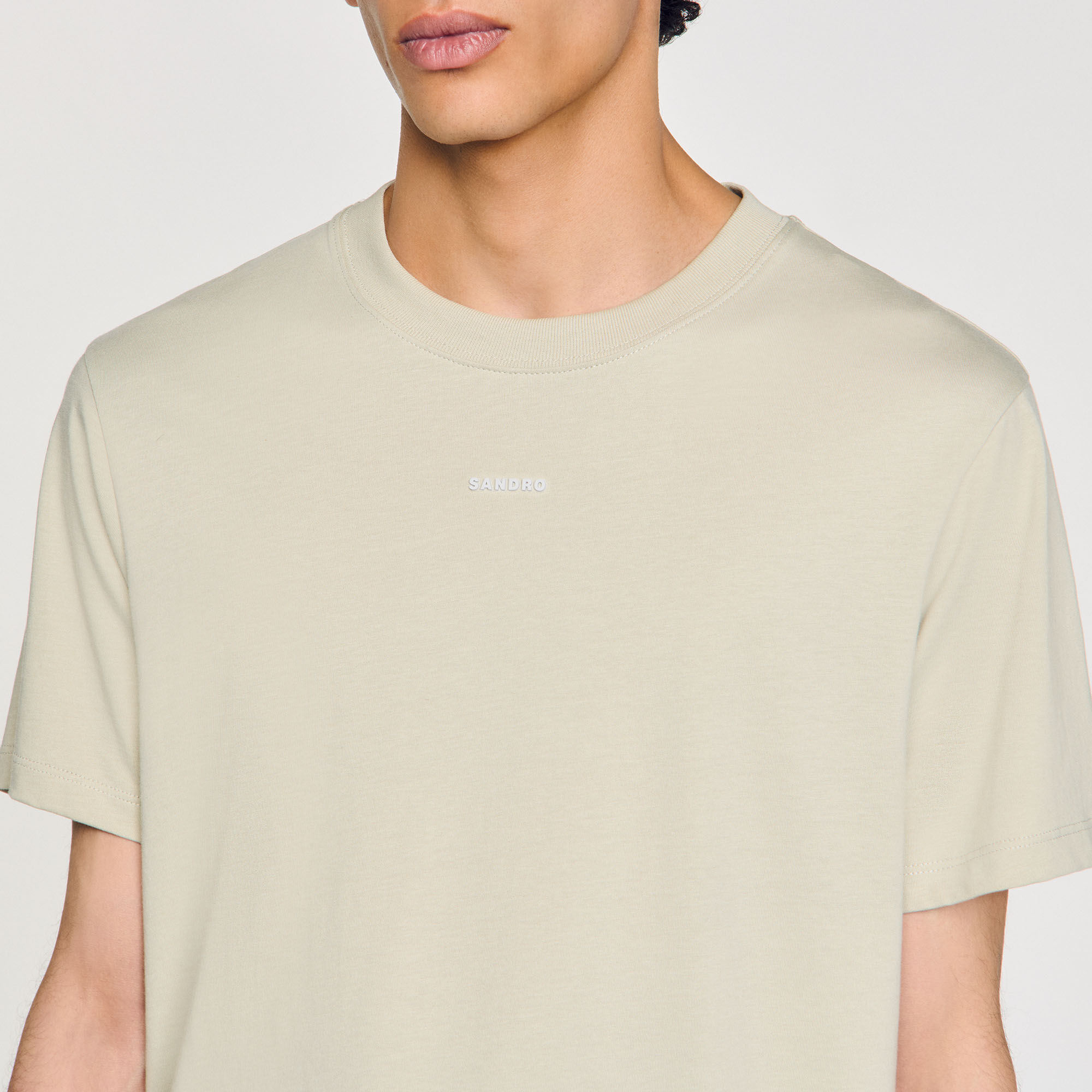 T-shirt katoen logo