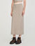 Lange rok bicolor tricot