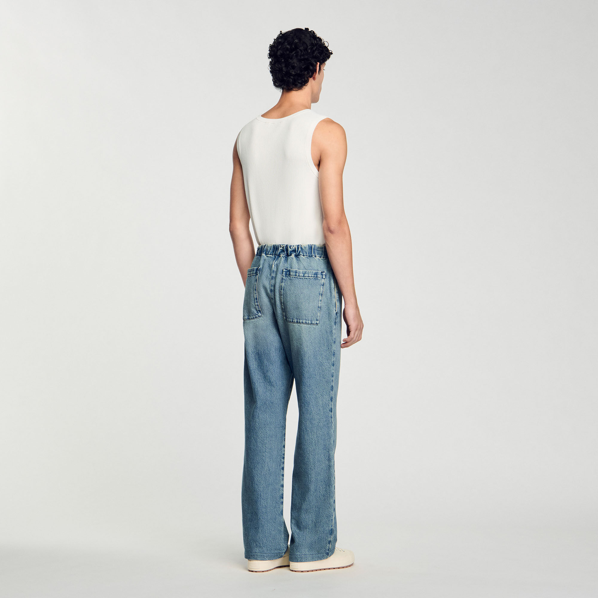 Jeans wijdvallend