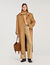Oversized wollen jas