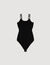 Body tricot met sieraad details