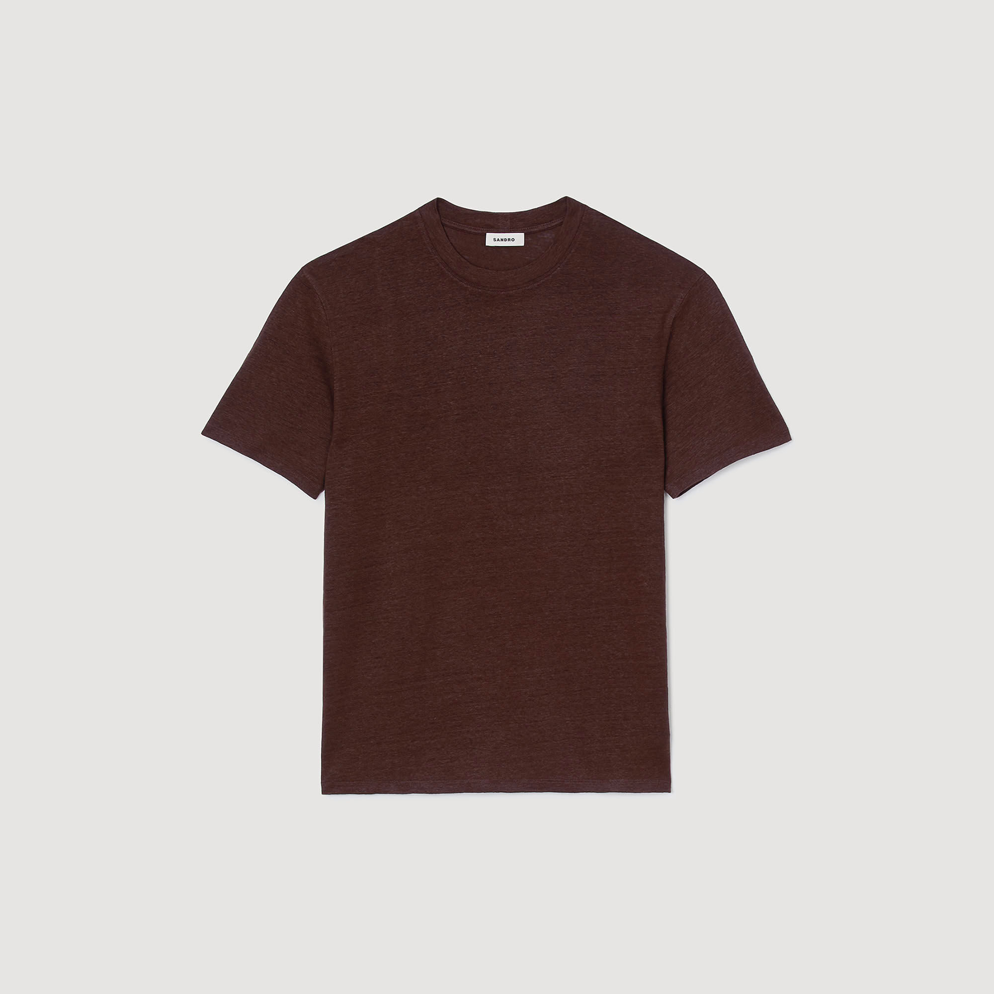 T-shirt van linnen