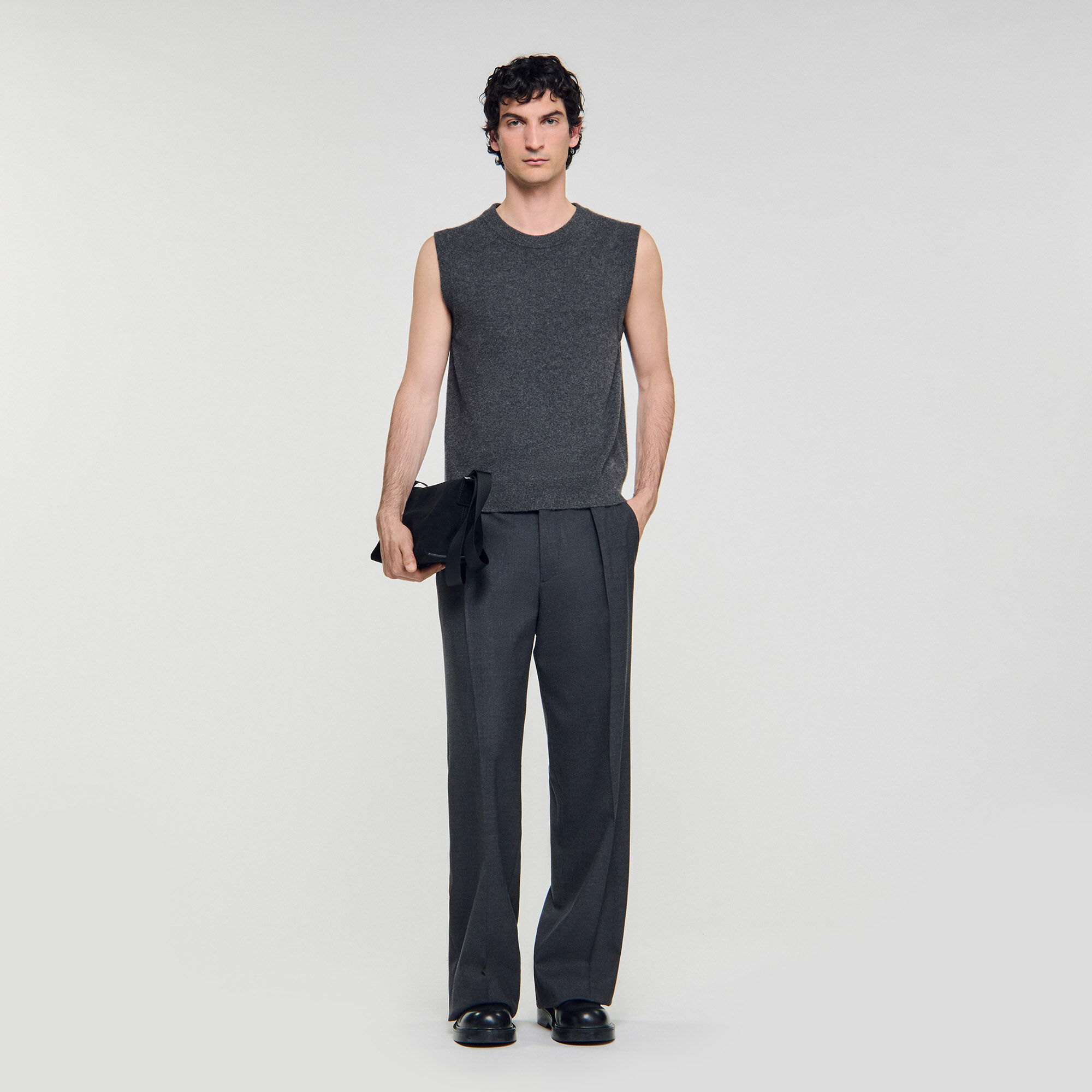 Tanktop van kasjmier
