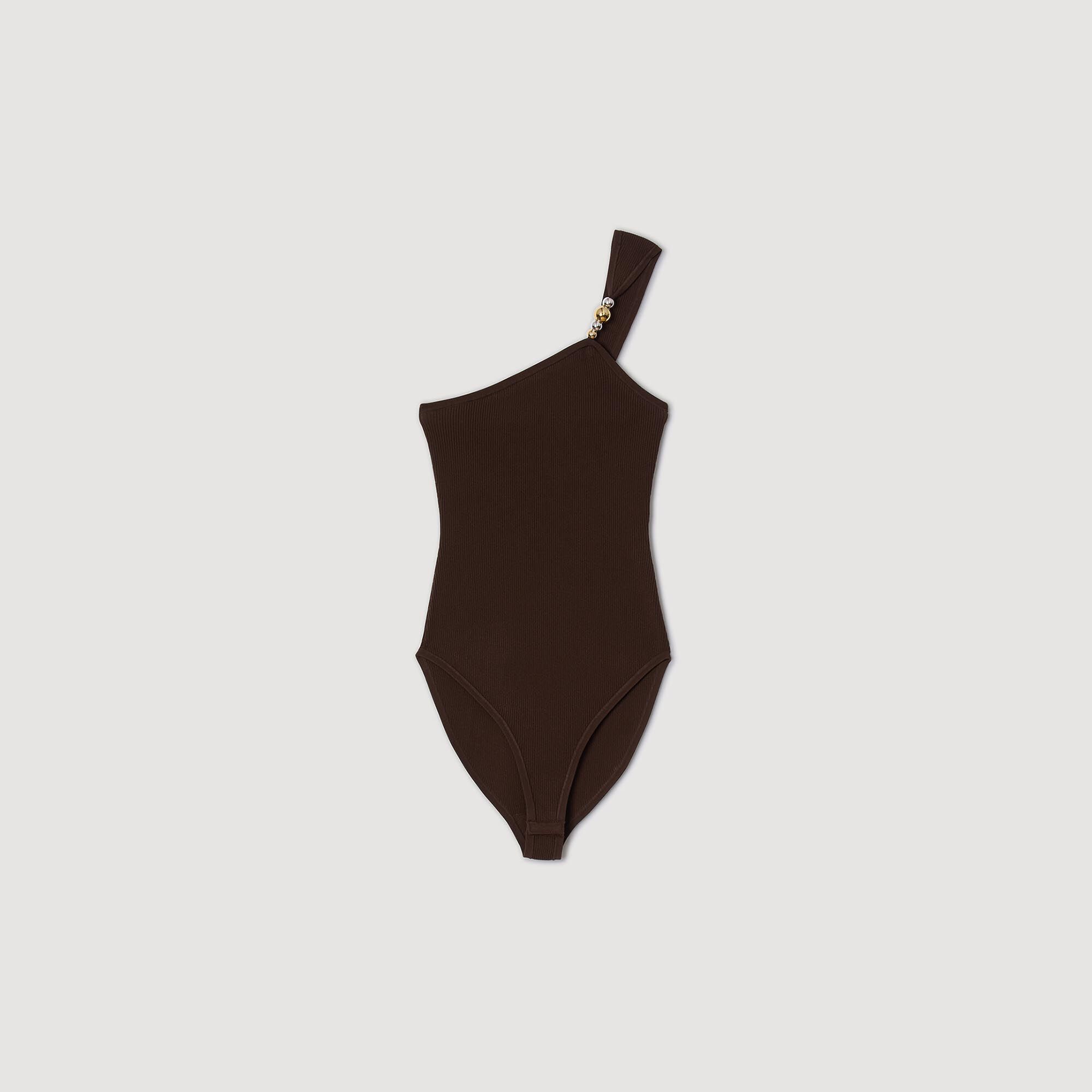 Body asymmetrisch met parels