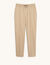 Katoenen pantalon met smalle pijpen