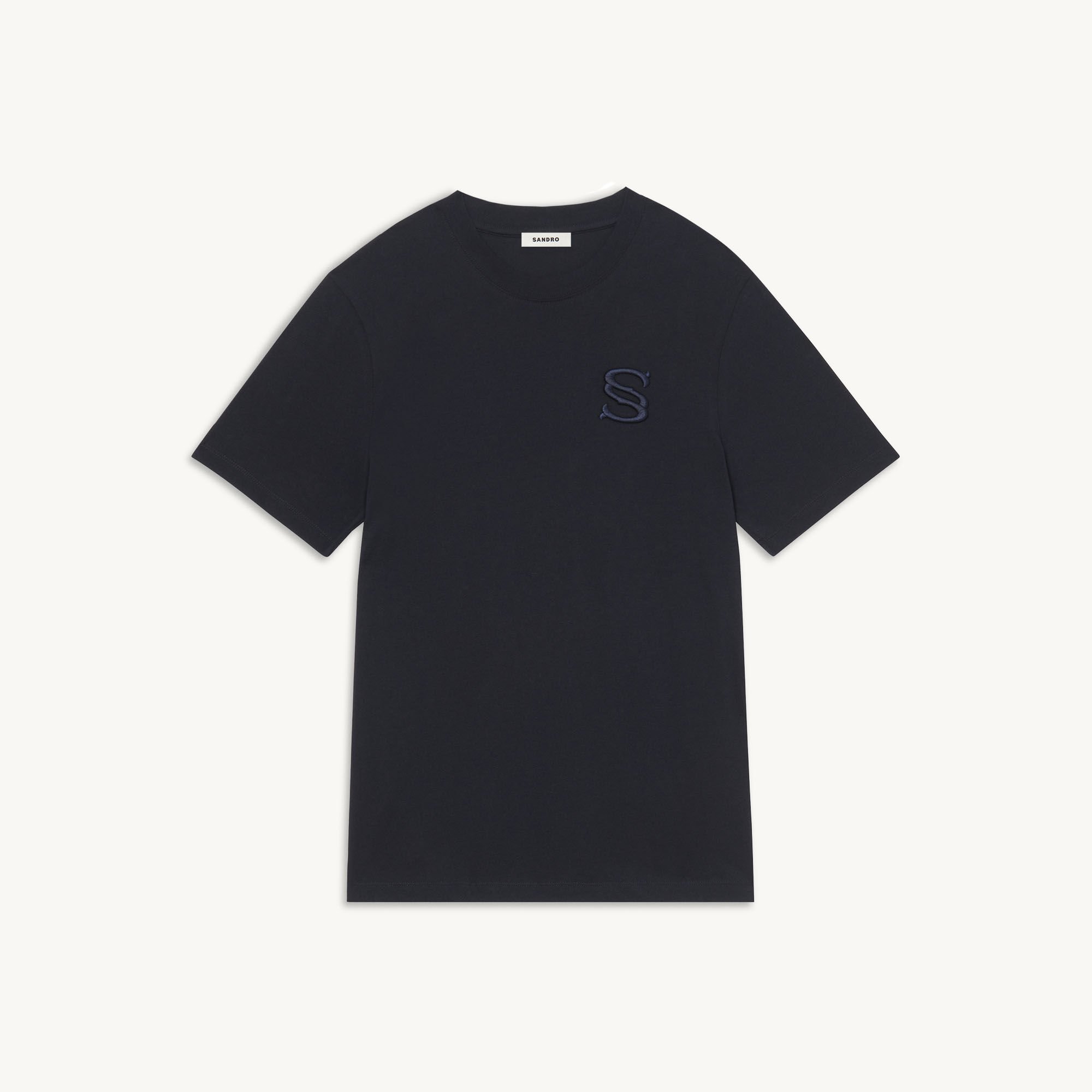 T-shirt met borduursel