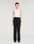 Lichte broek met klinknagels