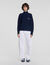 Wollen trui met gevlochten details - Vrouw | Sandro