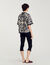Overhemdblouse bloemenprint