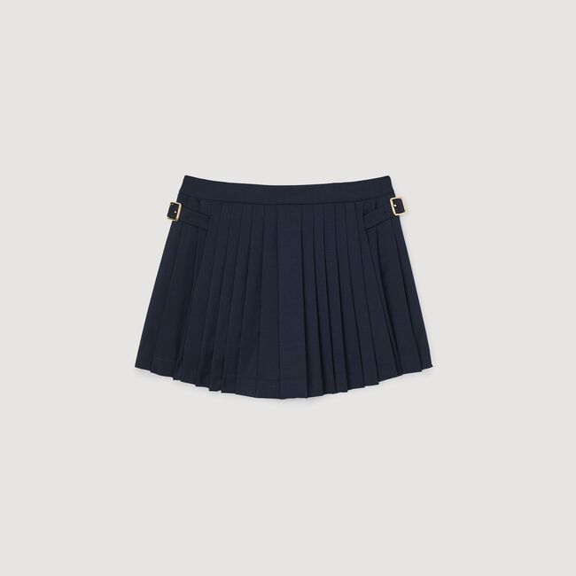 Skort met plooien