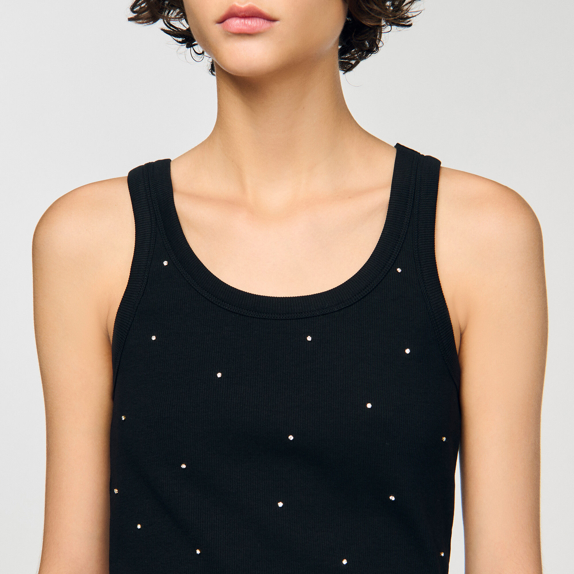 Tanktop met stras