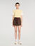 Skort met plooi