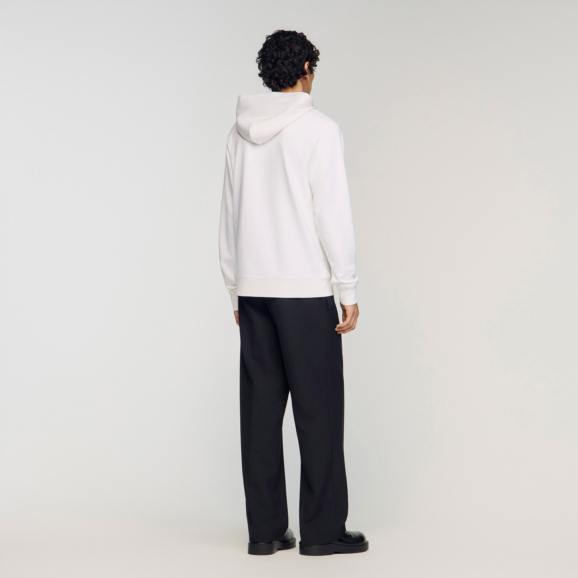 Hoodie met capuchon logo