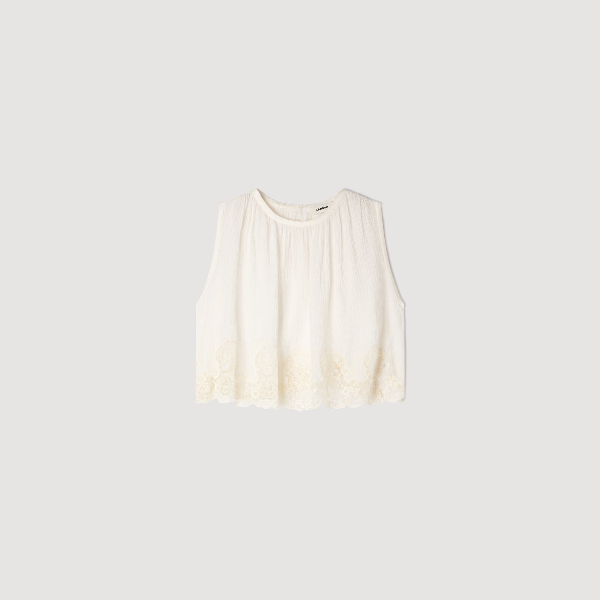 Korte top cr&ecirc;pe