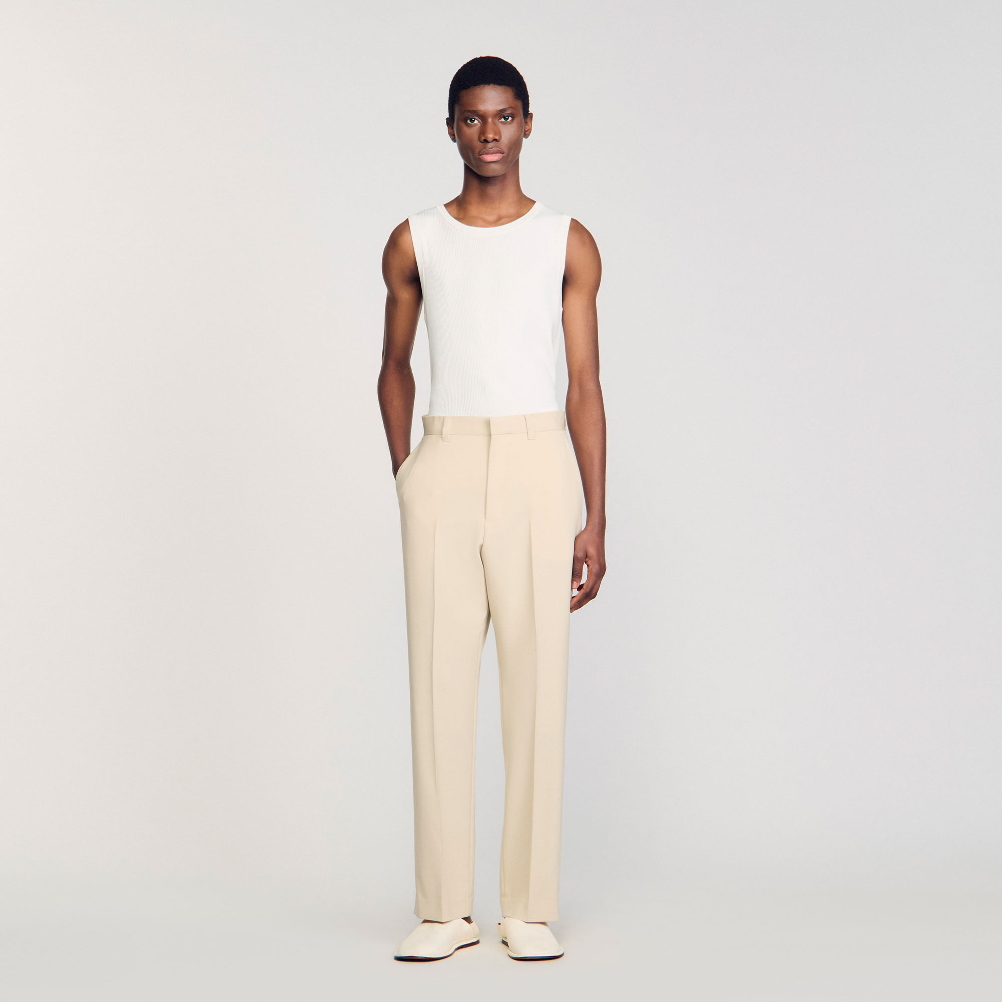 Pantalon kostuum wol