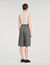 Lange geplooide short