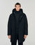 Parka jas met capuchon en rits