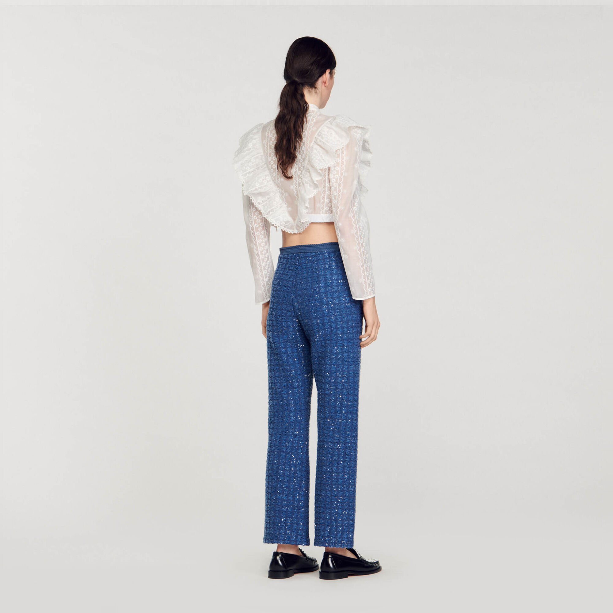 Mooie gebreide pantalon