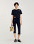 T-shirt geborduurde bloem