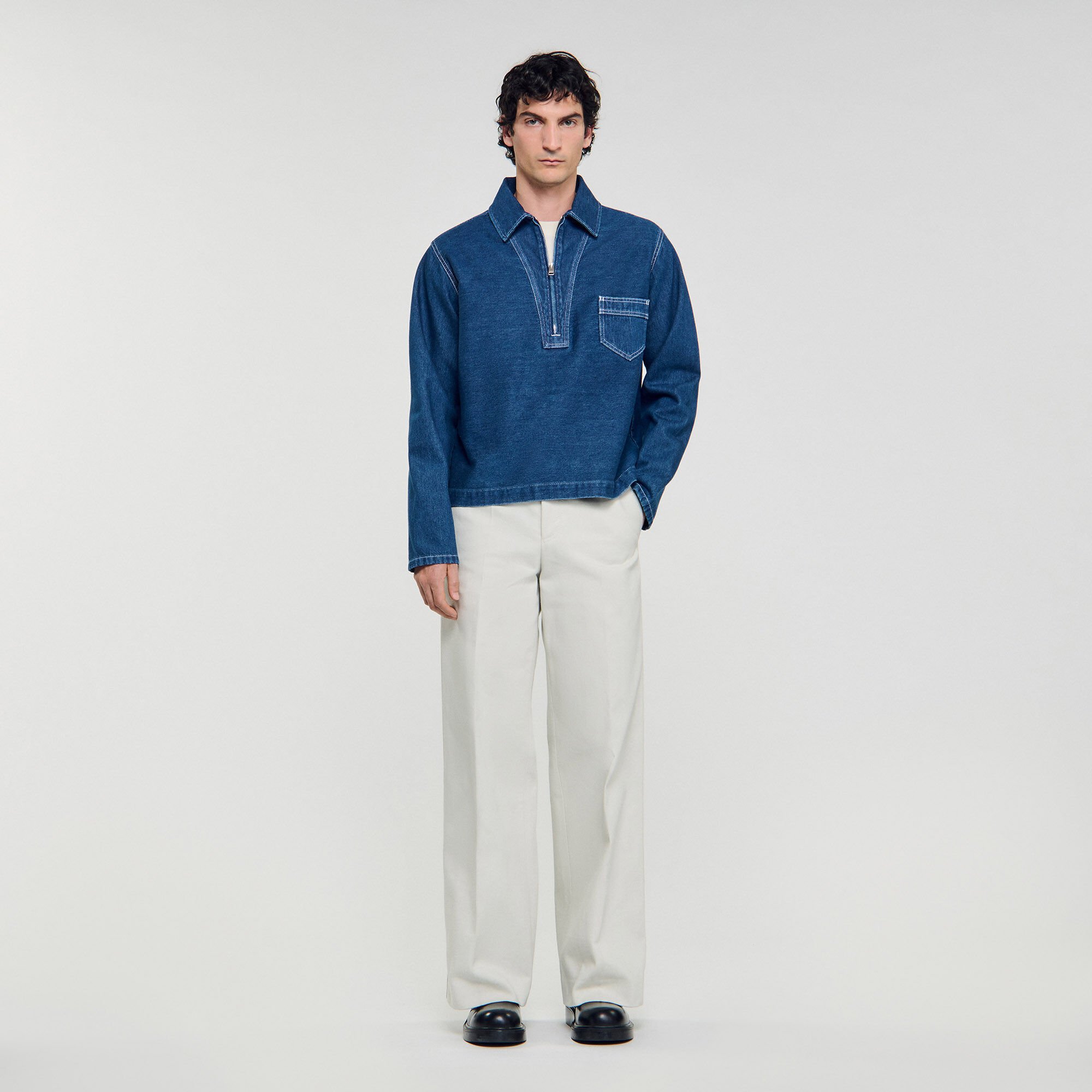 Tuniek van denim