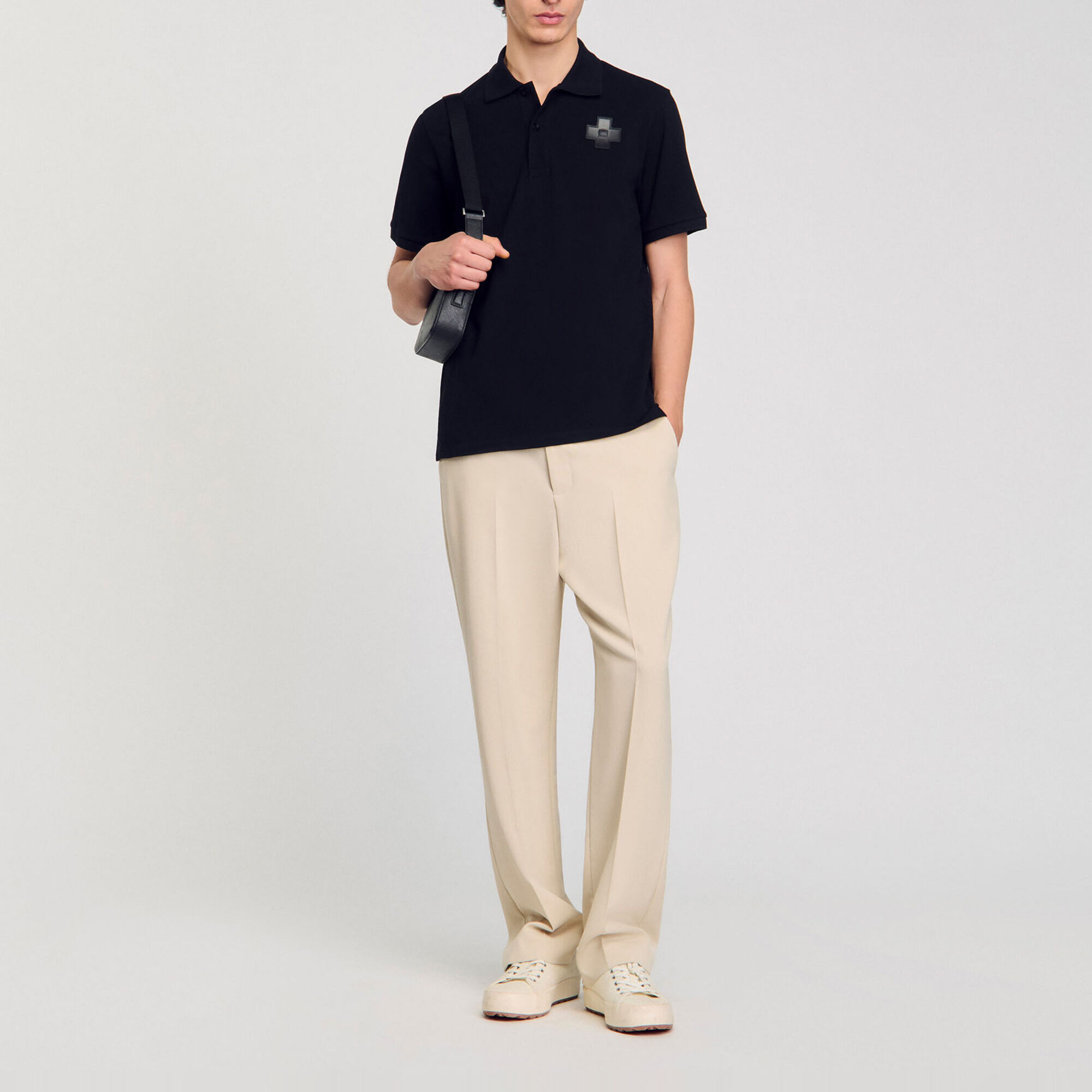 Poloshirt van katoen