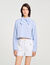 Overhemdblouse met strik kraag